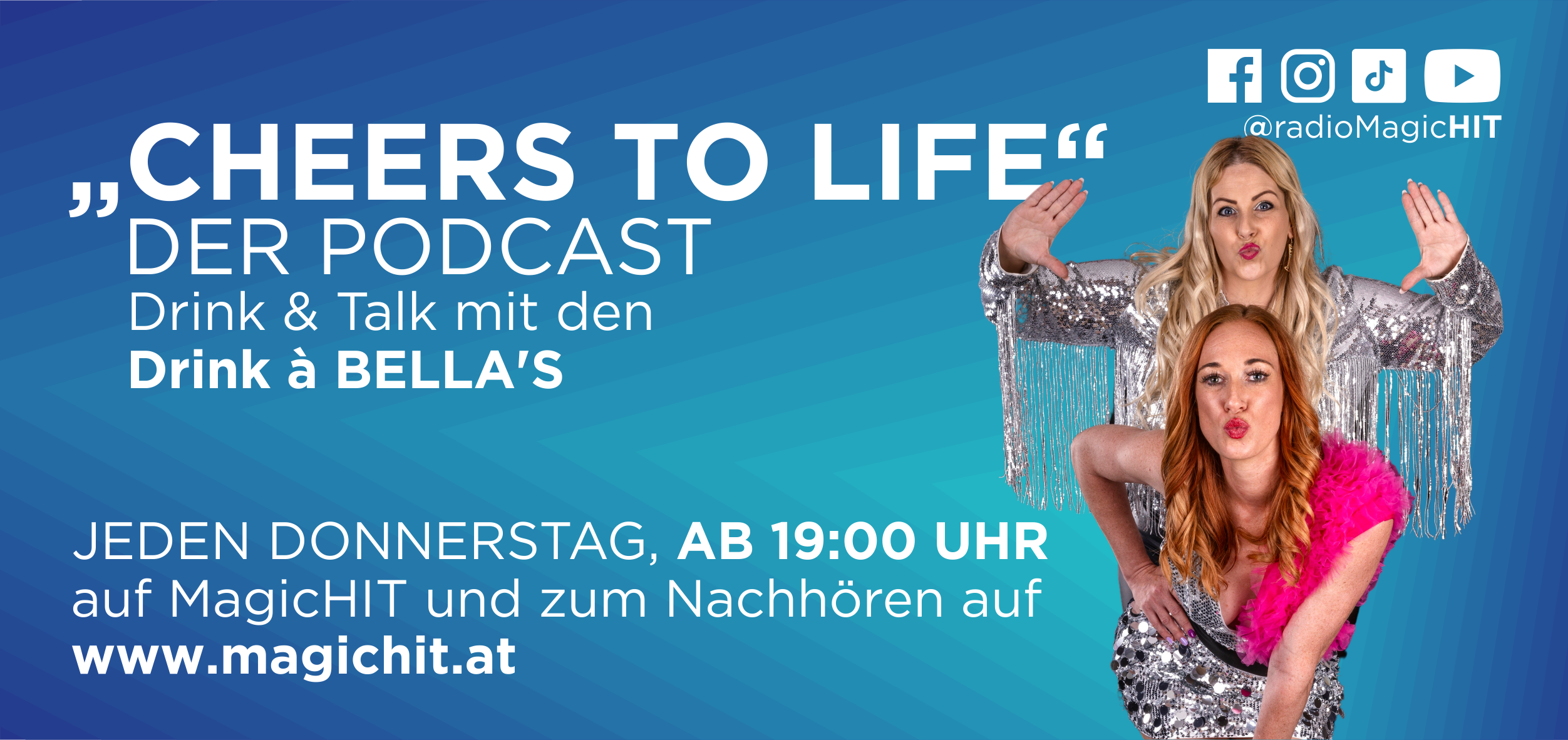 Podchast Österreich, Podcast auf Deutsch, Podcast Frauen, Cheers to Liufe, Magichit, Magiccastle, Seefeld in tirol, Tirol, Innsbruck